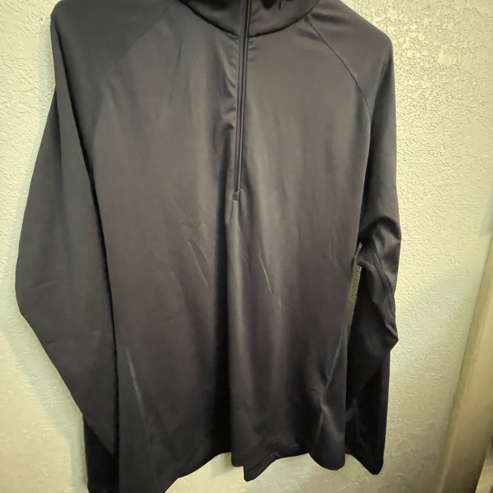 KJUS Men’s Trace Midlayer Half-Zip Pullover Black 54/XL - Picture 9 of 14